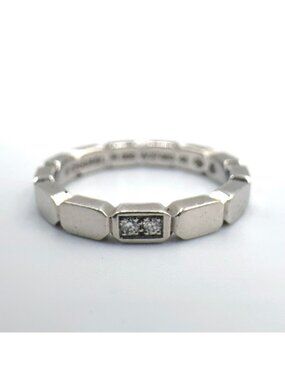 Chanel Premiere Promes Diamond Clear Platinum Ring